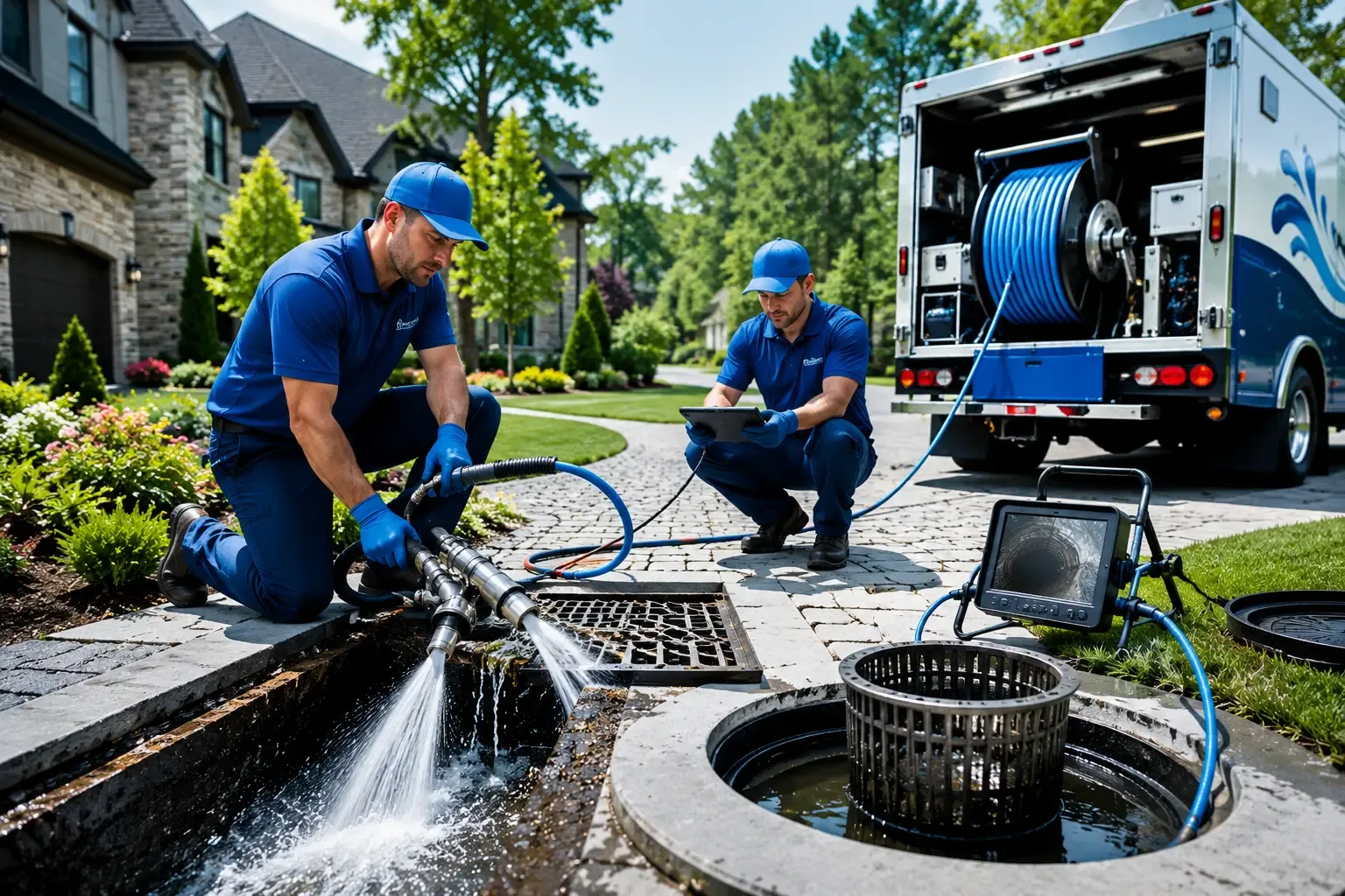 Local outdoor drain cleaning professionals in Claytonville, IL